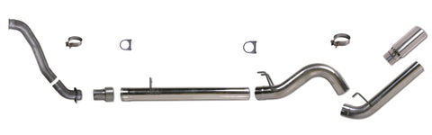 Diamond Eye KIT 5in DPF-BACK w/ DP Single AL 08-10 Ford 6.4L Powerstroke F250/F350 - K5371A