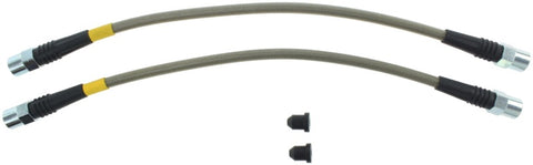 StopTech 09-11 Audi A6 Quattro / 07-11 S6 Front Stainless Steel Brake Line Kit - 950.33018