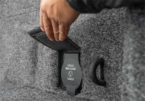 BedRug 20-23 Jeep Gladiator JT 5 Foot Full Bed Liner (Use w/Spray-In & Non-Lined Bed) - BRJ20SBK