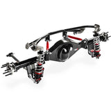 QA1 67-69 GM F-Body Rear Four Link Kit w/ OE Width 9in Housing - Mod Series - R356-170S