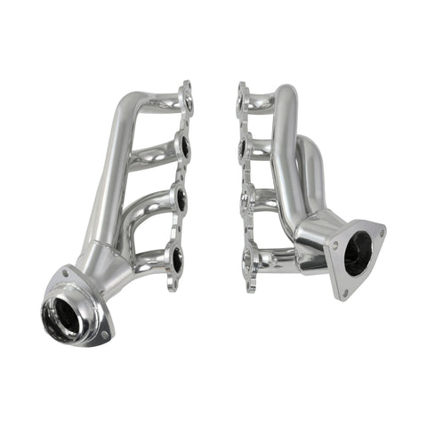 JBA 02-13 GM Truck 4.8L/5.3L LS Silver Ctd Cat4Ward Header - 1850S-2JS