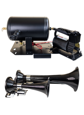 Kleinn 07-18 Chevrolet Silverado Avalanche Onboard Air System w/220 Horns - GMTRK-3