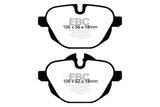 EBC 11+ BMW X3 2.0 Turbo (F25) Greenstuff Rear Brake Pads - DP22047