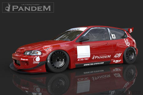 GReddy 92-95 Honda Civic EG Hatchback Pandem Rocket Bunny Front Bumper - 17050111