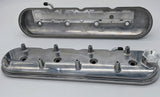 Granatelli 96-22 GM LS Standard Height Valve Cover w/Angled Coil Mount - Polished (Pair) - 640366