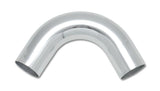 Vibrant 2.75in O.D. Universal Aluminum Tubing (120 degree Bend) - Polished - 2826