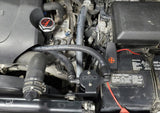 J&L 07-21 Toyota Tundra 5.7L Driver Side Oil Separator 3.0 - Black Anodized - 3105D-B