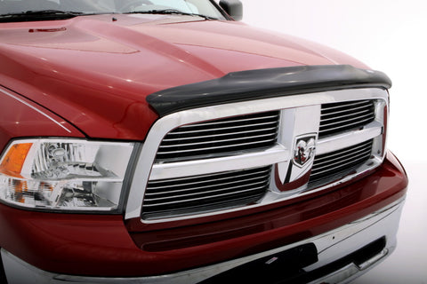 AVS 09-18 Dodge RAM 1500 (Excl. Rebel Models) Bugflector Medium Profile Hood Shield - Smoke - 23045