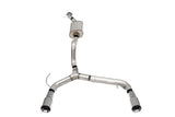 Corsa 21-25 Ford Bronco 2.3L 2-Door 2.75in Cat-Back Dual Rear Exhaust w/4in Straight-Cut Polish Tips - 21204