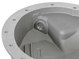 aFe Power Rear Differential Cover Raw w/Machined Fins Street Ser. 16-17 Nissan Titan XD (AAM 9.5-14) - 46-70360