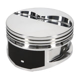 JE Pistons 350 SBC FLAT TOP 18 Set of 8 Pistons - 190422