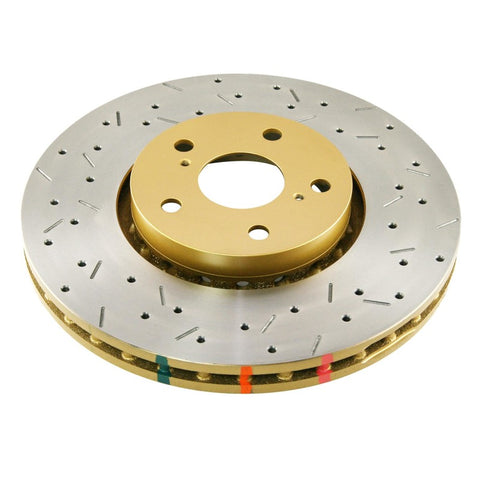 DBA 04-06 Lexus RX330 Front 4000 Series Drilled & Slotted Rotor - 42702XS