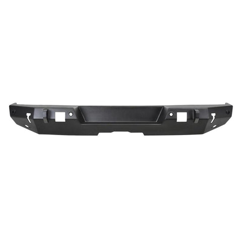 Westin 18-19 Jeep Wrangler JL WJ2 Rear Bumper w/ Sensors (Excl. Wrangler JK) - Textured Black - 59-82045