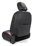 PRP Jeep Wrangler JL Front Seat Covers - 2 door- with Molle Back (Pair) - Black/Purple - B038-08
