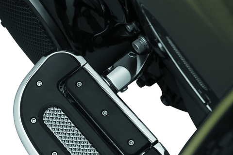 Kuryakyn Non-Pivot Splined Peg Adapter Harley-Davidson Models Chrome - 8894