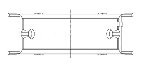 ACL Mitsubishi 4G63/4G64 7 Bolt 2nd Gen DSM and EVO I-IV Standard Size High Performance Main Bearing - 5M1186H-STD