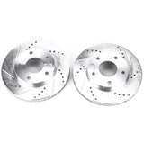 Power Stop 97-05 Chevrolet Blazer Front Evolution Drilled & Slotted Rotors - Pair - AR8638XPR