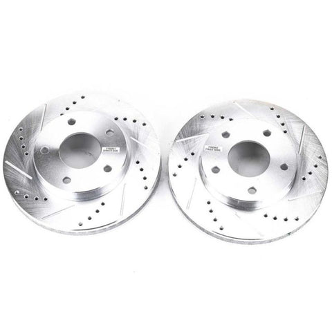 Power Stop 97-05 Chevrolet Blazer Front Evolution Drilled & Slotted Rotors - Pair - AR8638XPR