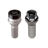 McGard 4 Lug Hex Install Kit w/Locks (Cone Seat Bolt) M12X1.25 / 17mm Hex / 22.0mm Shank L. - Black - 67232BK
