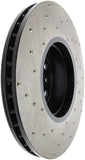 StopTech 12-15 BMW 335i Drilled Left Front Rotor - 128.34140L