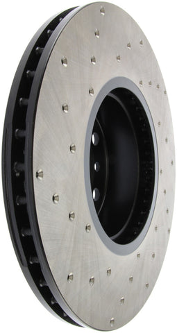 StopTech 12-15 BMW 335i Drilled Left Front Rotor - 128.34140L