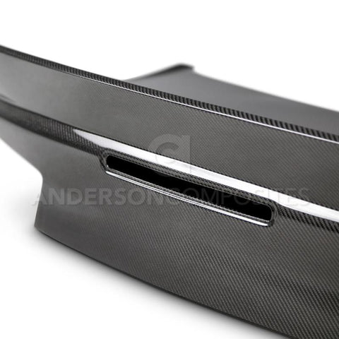 Anderson Composites 2016+ Chevy Camaro Carbon Fiber Double Sided Deck Lid w/ Integrated Spoiler - AC-TL16CHCAM-ST-DS