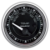 AutoMeter Chrono 2-1/16in 250 Degree Temperature Electric Gauge - Chrome - 9737