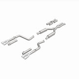 MagnaFlow 2017+ Dodge Challenger 409 SS Polished 3in Quad Tips Cat-Back Exhaust - 19367