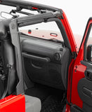 Bestop 07-18 Jeep Wrangler JK 2-Door Door Surrounds (Set Of 2) - 55010-01