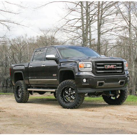 Superlift 07-16 Chevy Silv 4WD 8in Lift Kit w/ OE Cast Steel Control Arms & King Coilovers & Shocks - K919KG