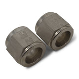 Russell Performance -6 AN Tube Nuts 3/8in dia. (Endura) (2 pcs.) - 660571