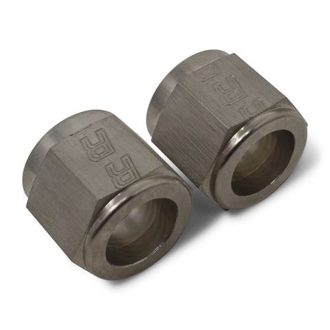 Russell Performance -6 AN Tube Nuts 3/8in dia. (Endura) (2 pcs.) - 660571