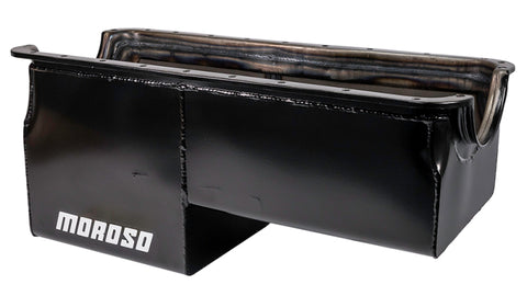 Moroso Ford 429-460 (w/Rear Sump) Off-Road Deep Wet Sump 8qt 10.75in Steel Oil Pan - 20612