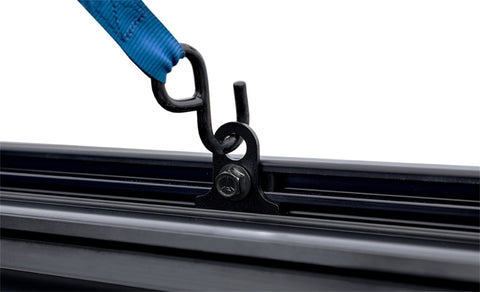 Access ADARAC 2022+ Rivian R1T 4ft 6in Bed Aluminum Utility Rails - Matte Black - F0080012