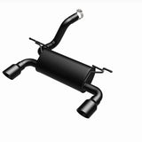 MagnaFlow 2018+ Jeep Wrangler 3.6L Dual Black Tip Axle-Back Exhaust - 19388