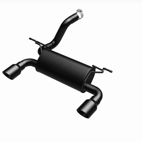 MagnaFlow 2018+ Jeep Wrangler 3.6L Dual Black Tip Axle-Back Exhaust - 19388
