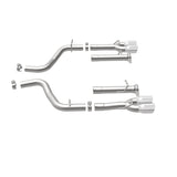 MagnaFlow Axle-Back, SS, 2.5in, Quad Split Rear 3.5in Tip 2015 Dodge Challenger R/T 5.7L - 19210