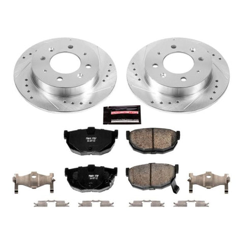 Power Stop 04-09 Kia Spectra Rear Z23 Evolution Sport Brake Kit - K5905