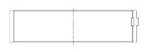 ACL Ford 5.4L DOHC 24V V8 (Supercharged) Aluminum Block (2011on) Engine Crankshaft Main Bearing Set - 5M5645H-.025