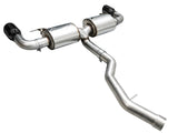 AWE 19-23 BMW 330i / 21-23 BMW 430i Base G2X Touring (Excl. Conv) Axle-Back Exhaust - Diamond Black - 3015-33429