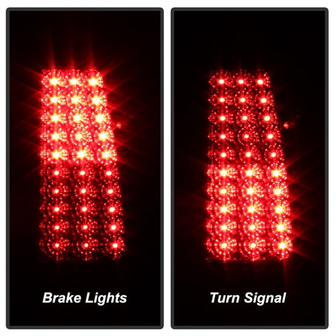 xTune Chevy Silverado 1500/2500/3500 99-02 99-03 LED Tail Lights Smoke ALT-ON-CS99-LED-SM - 5011770