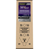 Royal Purple High Performance Ultra-Low Viscosity 0W16 Motor Oil - 6 Gallon Bag-In-Box - 60016