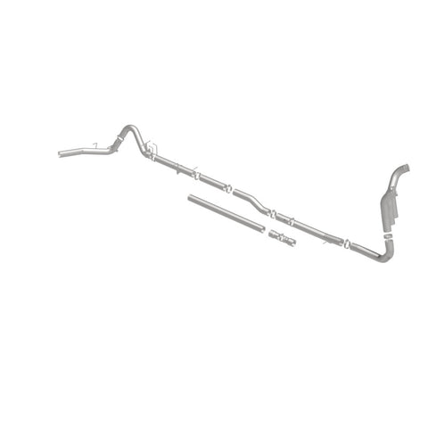 MagnaFlow Sys T/B 99-03 Ford F-250/F-350 Super Duty 7.3L Diesel 4in Single Passenger Side Rear Exit - 17878
