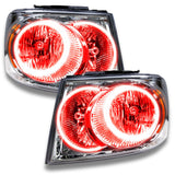 Oracle 07-09 Dodge Durango SMD HL - Chrome - ColorSHIFT w/ Simple Controller - 7201-504
