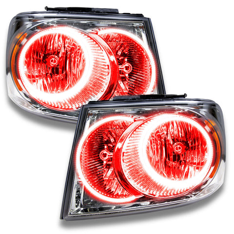 Oracle 07-09 Dodge Durango SMD HL - Chrome - ColorSHIFT w/ Simple Controller - 7201-504