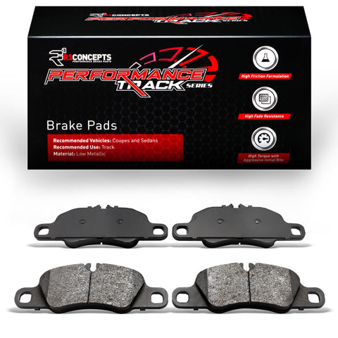 R1 09-25 Porsche 718 Boxster Front Track/Street Brake Pads - 2000-1389-00
