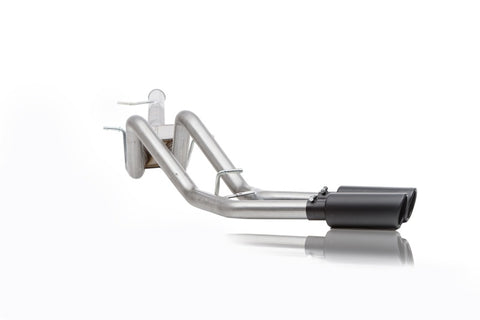Gibson 11-18 Ram 1500 Big Horn 5.7L 2.25in Cat-Back Dual Sport Exhaust - Black Elite - 66564B
