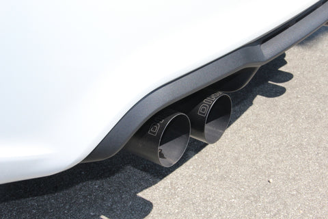 Dinan 16-18 BMW M2 (F87) Free Flow Axleback Exhaust System - Black Tips - D660-0056-BLK