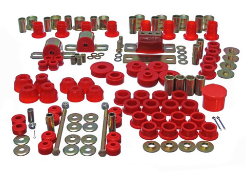Energy Suspension 63-82 Chevrolet Corvette Red Hyper-flex Master Bushing Set - 3.18123R