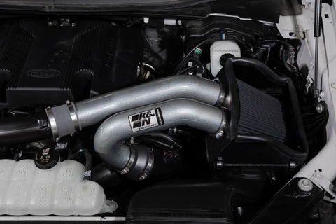 K&N 15-23 Ford F-150 (Incl. Raptor) 2.7L/3.5L V6 Performance Air Intake System - 30-2617KC